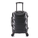 ZONIX Lightweight Hardside Luggage // Black (Small)