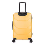 ZONIX Lightweight Hardside Luggage // Mustard (Small)