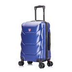 ZONIX Lightweight Hardside Luggage // Blue (Small)