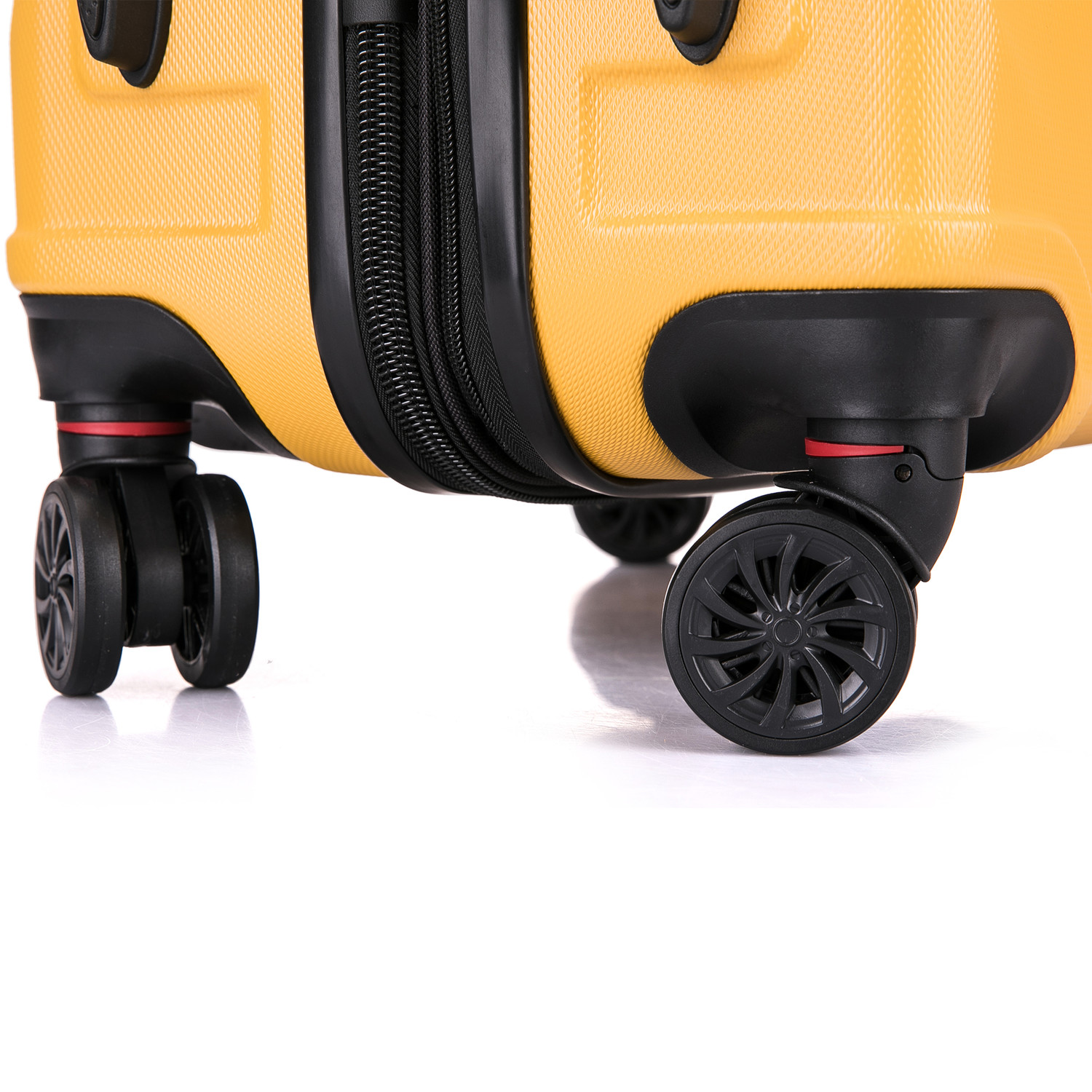 ZONIX Lightweight Hardside Luggage // Mustard (Medium) - DUKAP - Touch ...