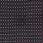 Columba Dress Shirt // Black + White + Red (3XL)