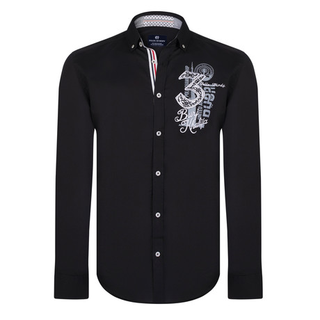 Hesperus Dress Shirt // Black (S)