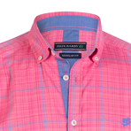 Cetus Dress Shirt // Pink + Blue (2XL)