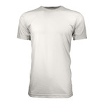 Organic Cotton Semi-Fitted Crew Neck T-Shirt // Sand (XL)