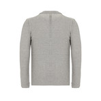 Knitted Sweater // Gray (L)