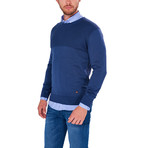 Knit Top Sweater // Indigo (XL)