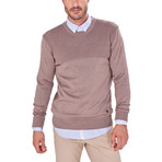 Knit Top Sweater // Mink (XL)