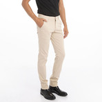 Stitch Detail Chinos // Beige (33WX32L)