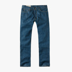 Slim Straight Jean // Mid Indigo (29WX33L)