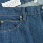 Slim Straight Jean // Mid Indigo (29WX33L)