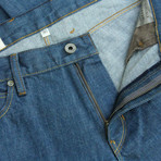 Slim Straight Jean // Mid Indigo (29WX33L)