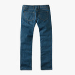 Slim Straight Jean // Mid Indigo (29WX33L)