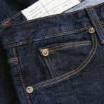 Slim Straight Jean // Dark Indigo (29WX33L)
