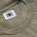Crew Neck Tee // Army Green (S)