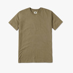 Crew Neck Tee // Army Green (S)