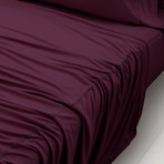 WOOL•TECH Sheet Set // Maroon