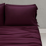 WOOL•TECH Pillowcases // Set of 2 // Maroon (Standard)