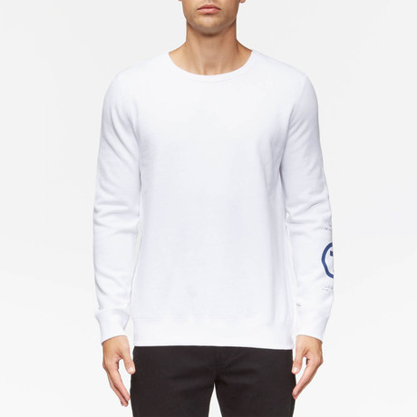 Marina Crew Fleece // White (S)