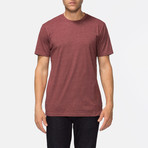 Blend Short Sleeve Knit // Oxblood (S)