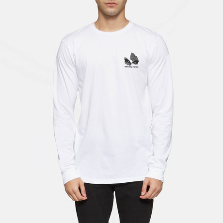 X Ray Long Sleeve Tee // White (S)