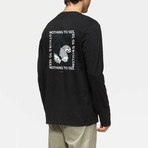 X Ray Long Sleeve Tee // Black (S)