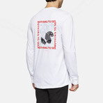 X Ray Long Sleeve Tee // White (S)