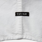 Uncle Short Sleeve Oxford Button Down Shirt // White (S)