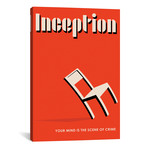 Inception // Vintage Bauhaus Poster (26"W x 18"H x 0.75"D)