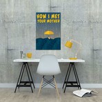 How I Met Your Mother // Minimalist Poster (18"W x 26"H x 0.75"D)