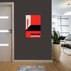 Mission Impossible // Vintage Bauhaus Poster (26"W x 18"H x 0.75"D)