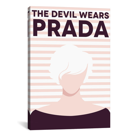 The Devil Wears Prada // Minimalist Poster (26"W x 18"H x 0.75"D)