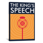 The King's Speech // Minimalist Poster (26"W x 18"H x 0.75"D)