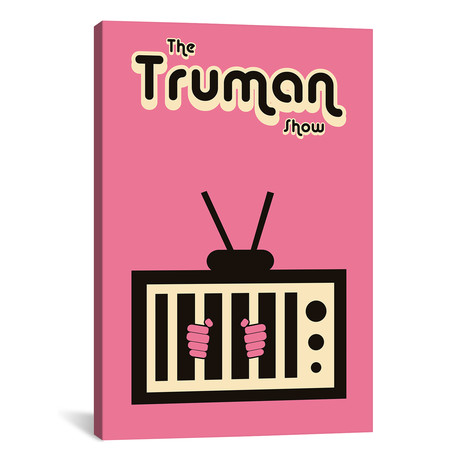 The Truman Show // Minimalist Poster // Free Truman (26"W x 18"H x 0.75"D)