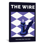 The Wire // Alternative Poster // The King Stay The King (26"W x 18"H x 0.75"D)