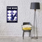 The Wire // Alternative Poster // The King Stay The King (26"W x 18"H x 0.75"D)