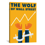 The Wolf of Wall Street // Minimalist Poster (26"W x 18"H x 0.75"D)