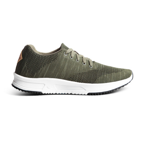 Tall Boy Trainer Knit // Olive (US: 7)