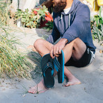 Tall Boy // Black + Blue (US: 8)