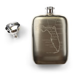 Florida State Flask // Stainless Steel