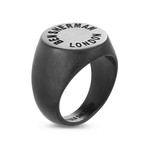 IP "Ben Sherman London" Labeled Signet Ring (Size 9)