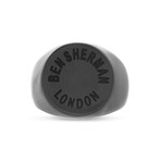 IP "Ben Sherman London" Labeled Signet Ring (Size 9)