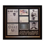 Signed Signature Collage // Public Enemy #1 // John Dillinger