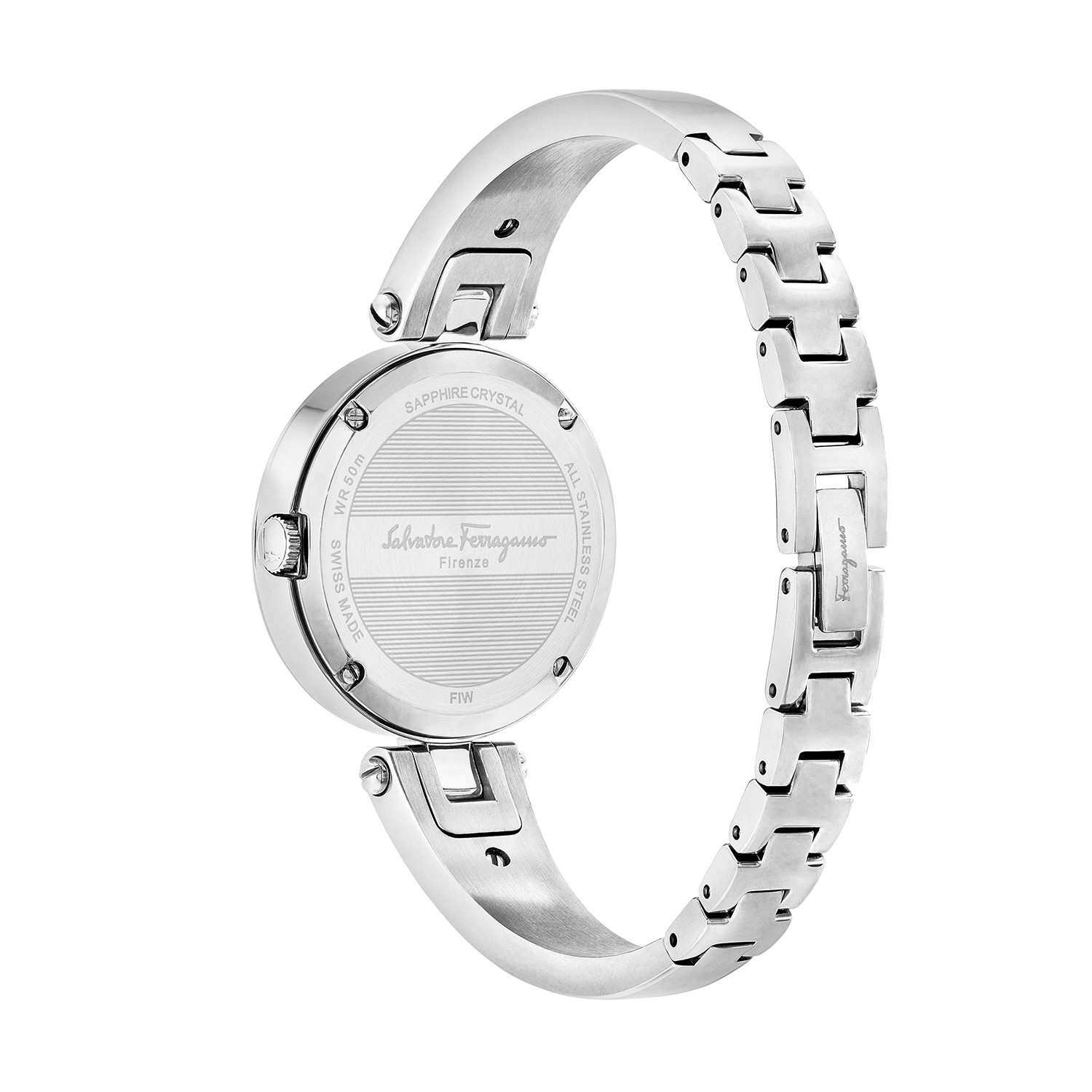 Salvatore ferragamo platinum silver - Gem