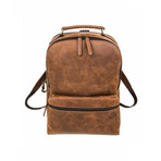 Distressed Leather Backpack