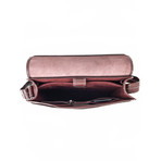 SubUrban Leather Laptop Messenger Bag 12″ // Burgundy