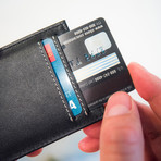 Rever Vant Clipfold Wallet (Black)