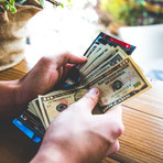 Rever Vant Clipfold Wallet (Black)