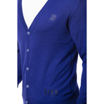 Marcell Cardigan // Royal Blue (M)