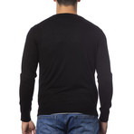 Marcell Cardigan // Black (XL)