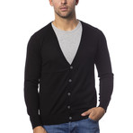 Marcell Cardigan // Black (XL)
